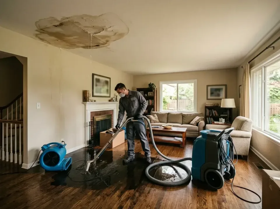 attic-pipe-burst-ceiling-drip-008 — frequently asked questions, Water Damage Restoration & Carpet Care in Merritt Island, FL